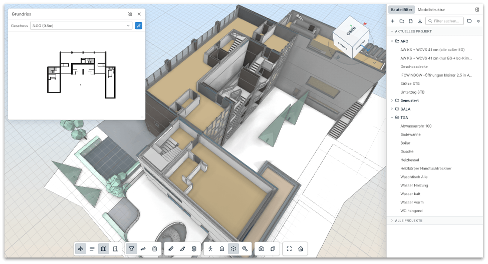 Neue BIM-Technologie beschleunigt BIM und NOVA AVA erheblich