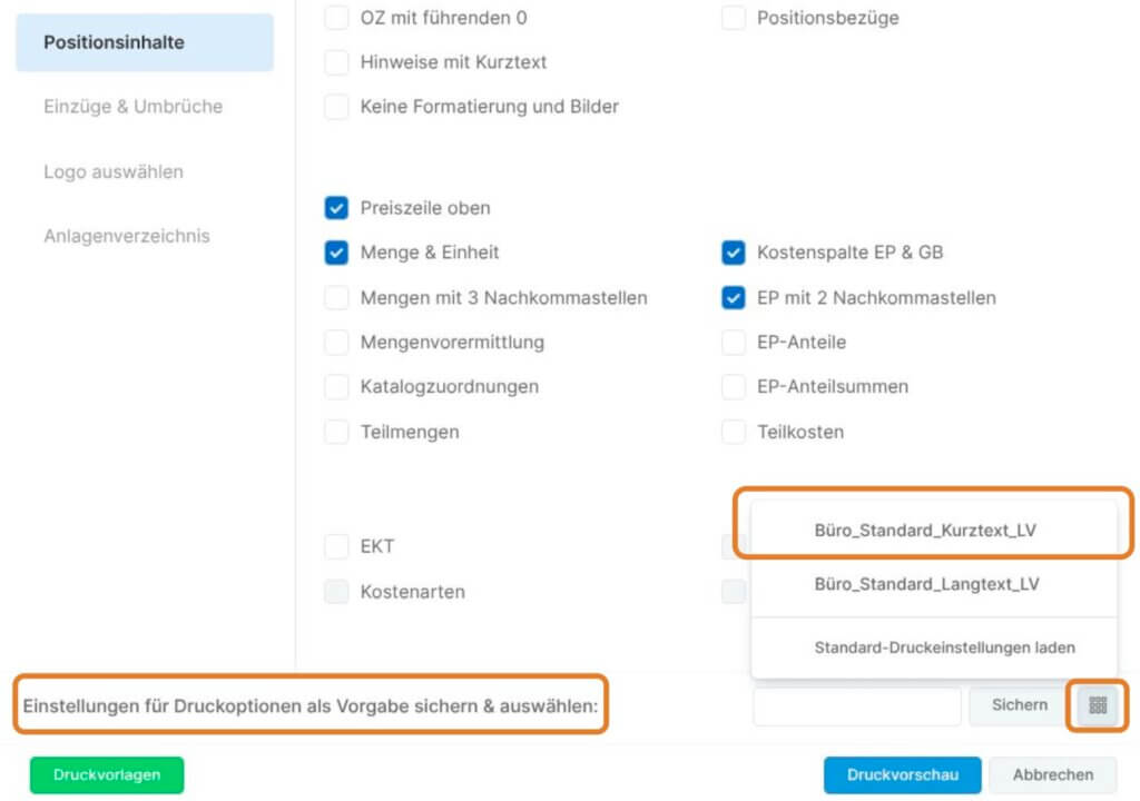 Einheitliche Vorgaben PDF-Ausgaben als Bürostandard.